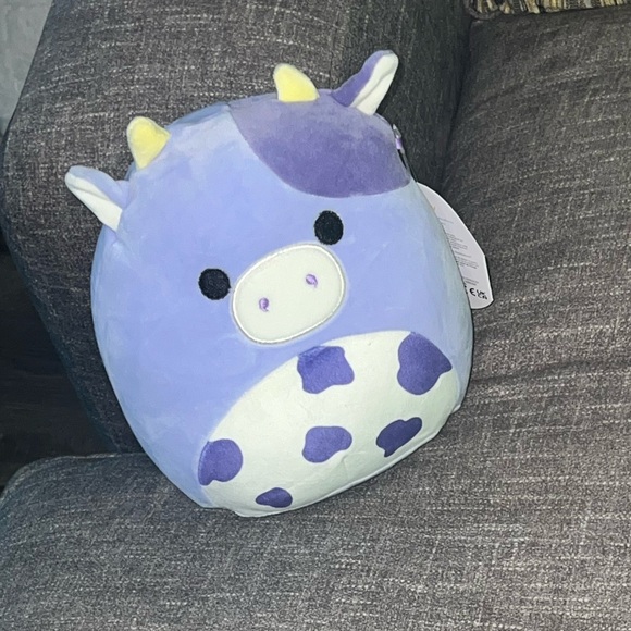 NWT 8” Bubba Purple Cow Squishmallow - Picture 3 of 4